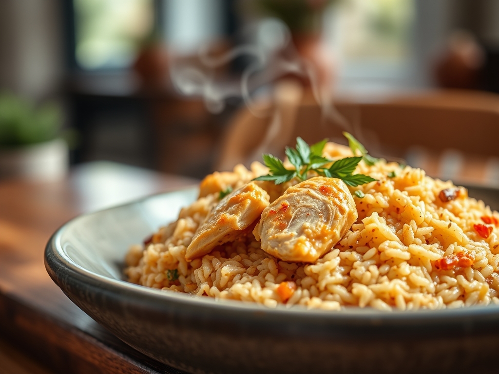 Arroz con pollo fácil