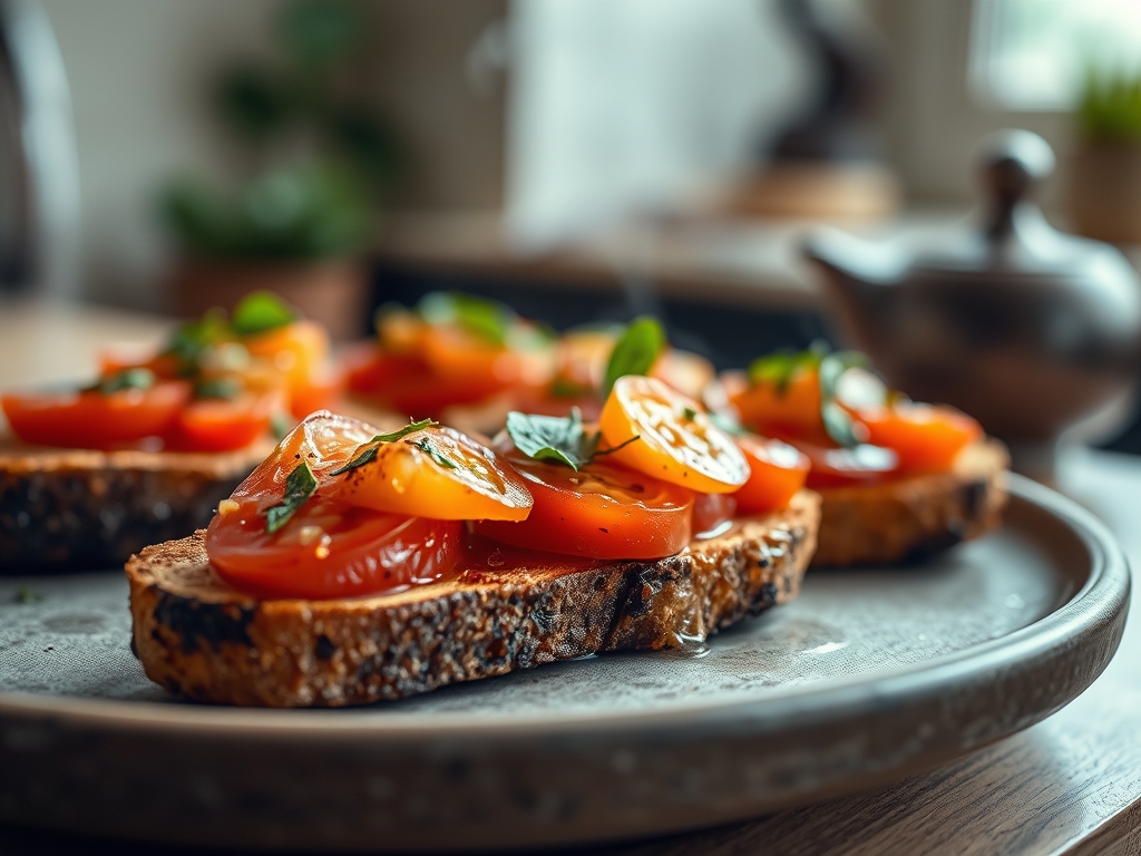 Bruschetta de tomate