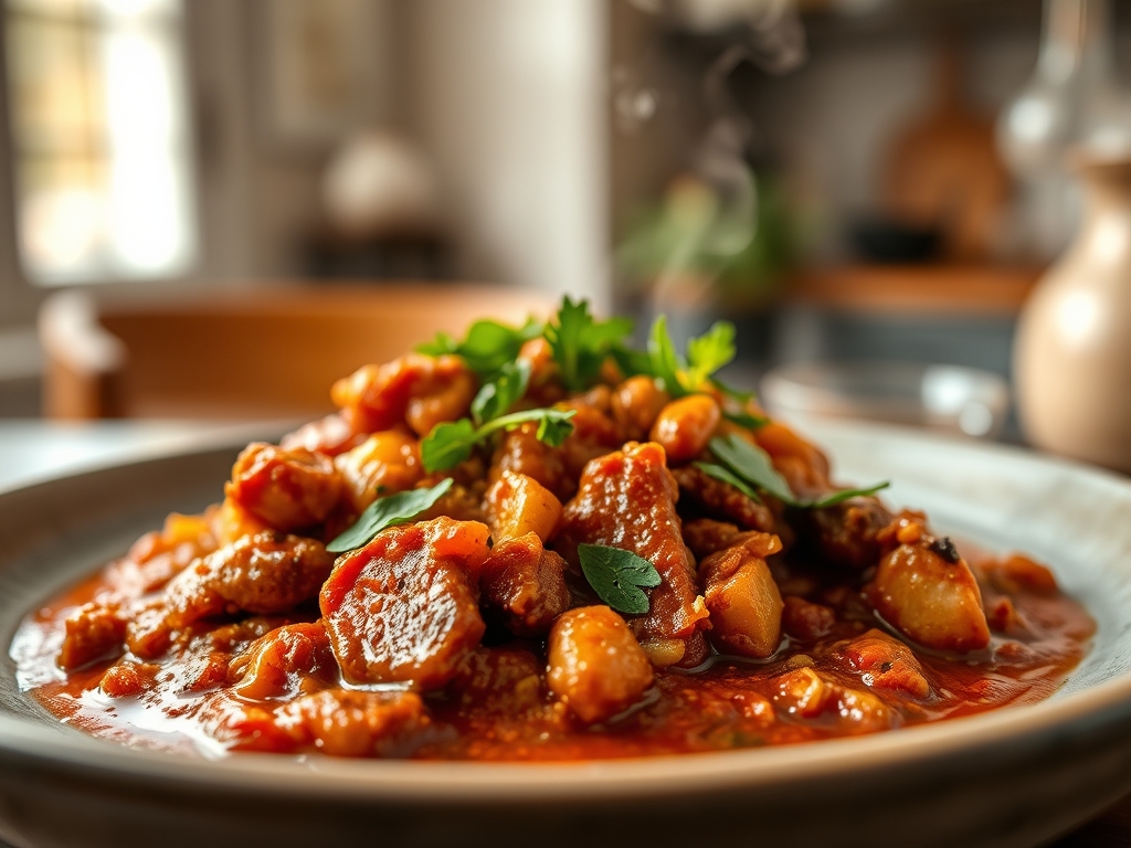 Chili con carne veloz