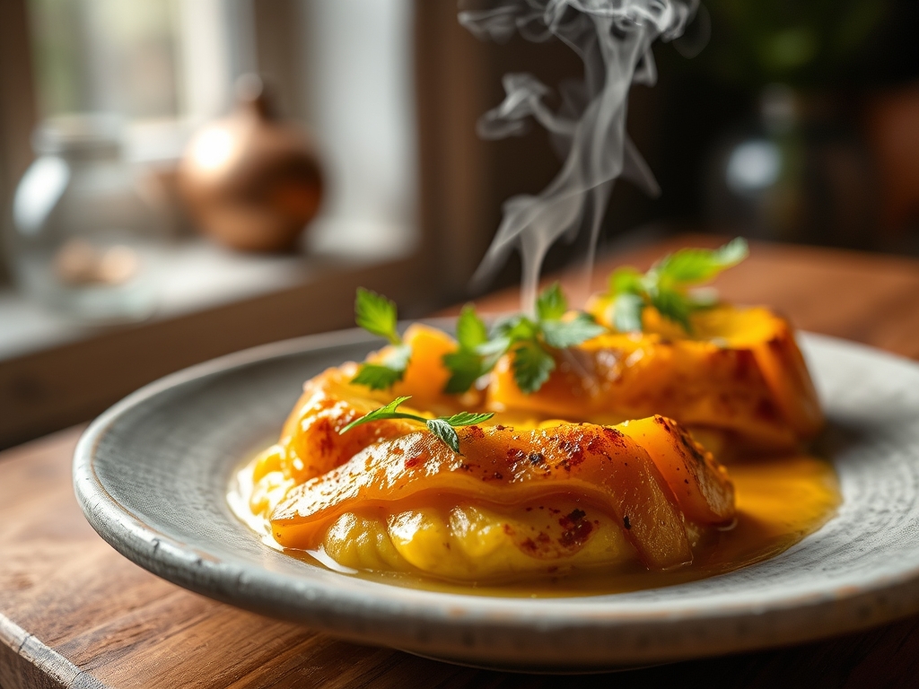 Crema de calabaza rápida