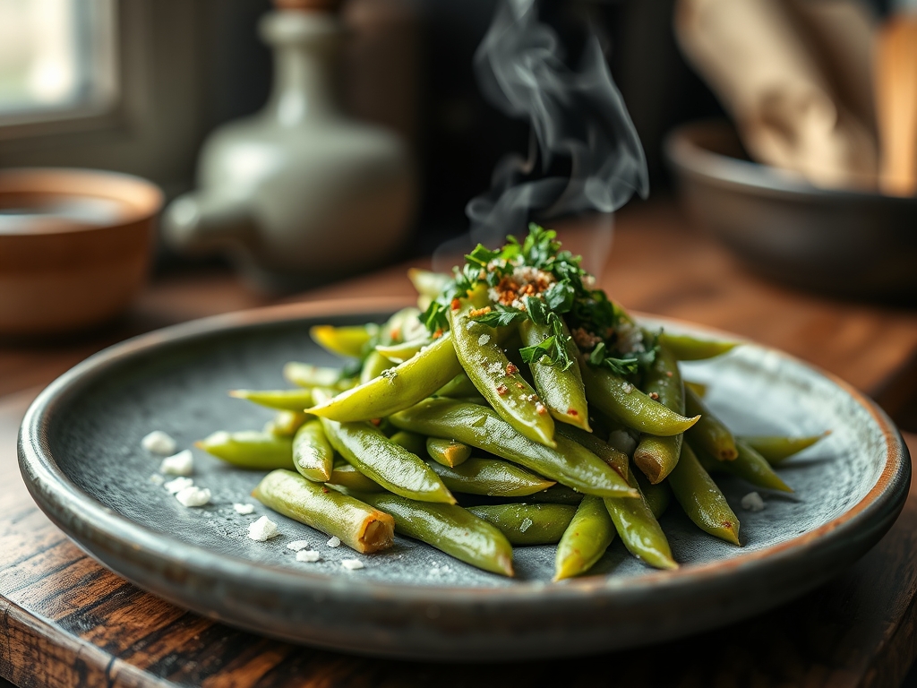 Edamame con sal
