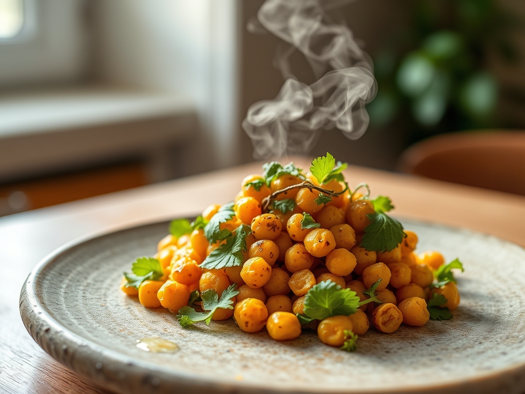 Ensalada de garbanzos al curry