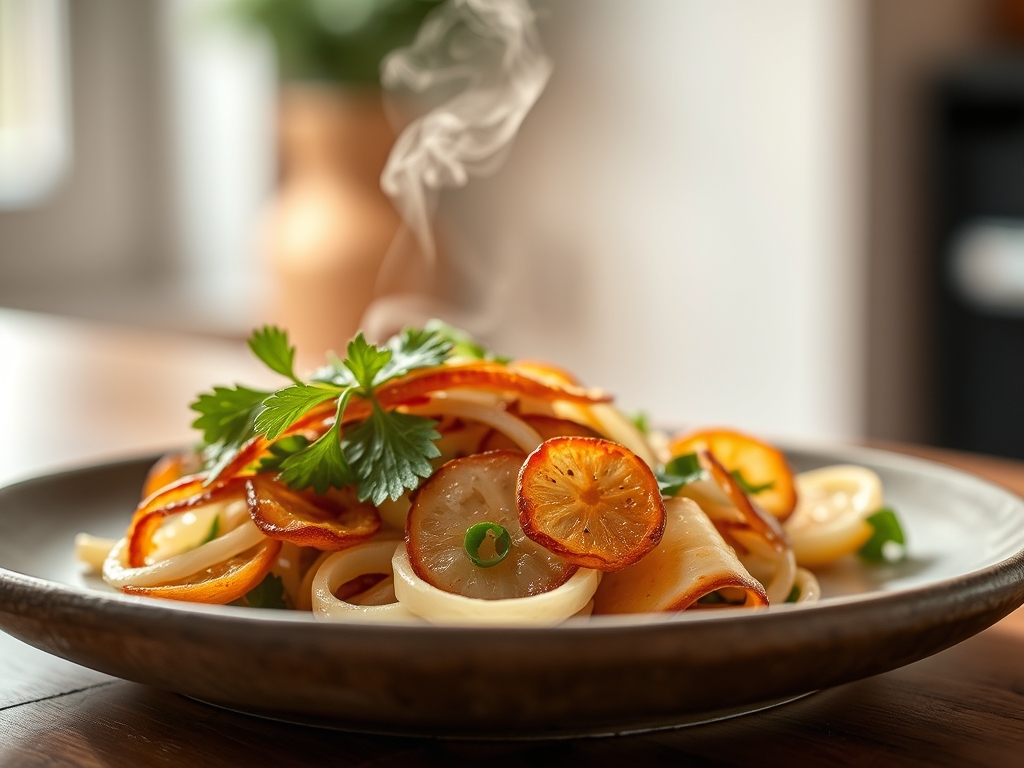 Ensalada de pepino japonesa