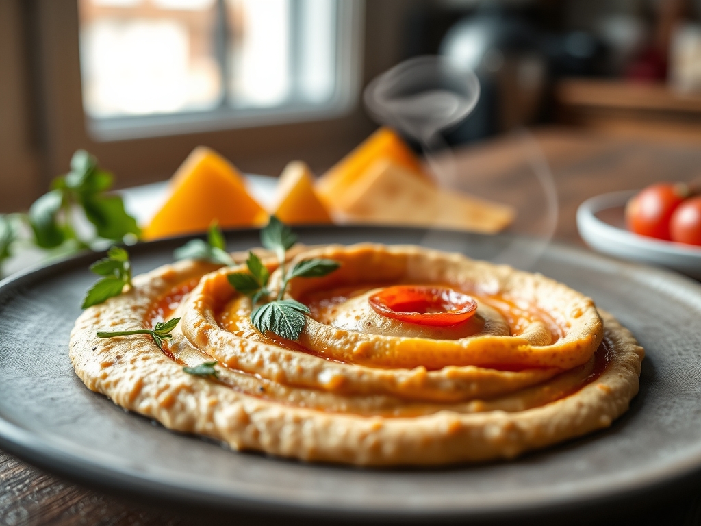 Hummus de pimiento