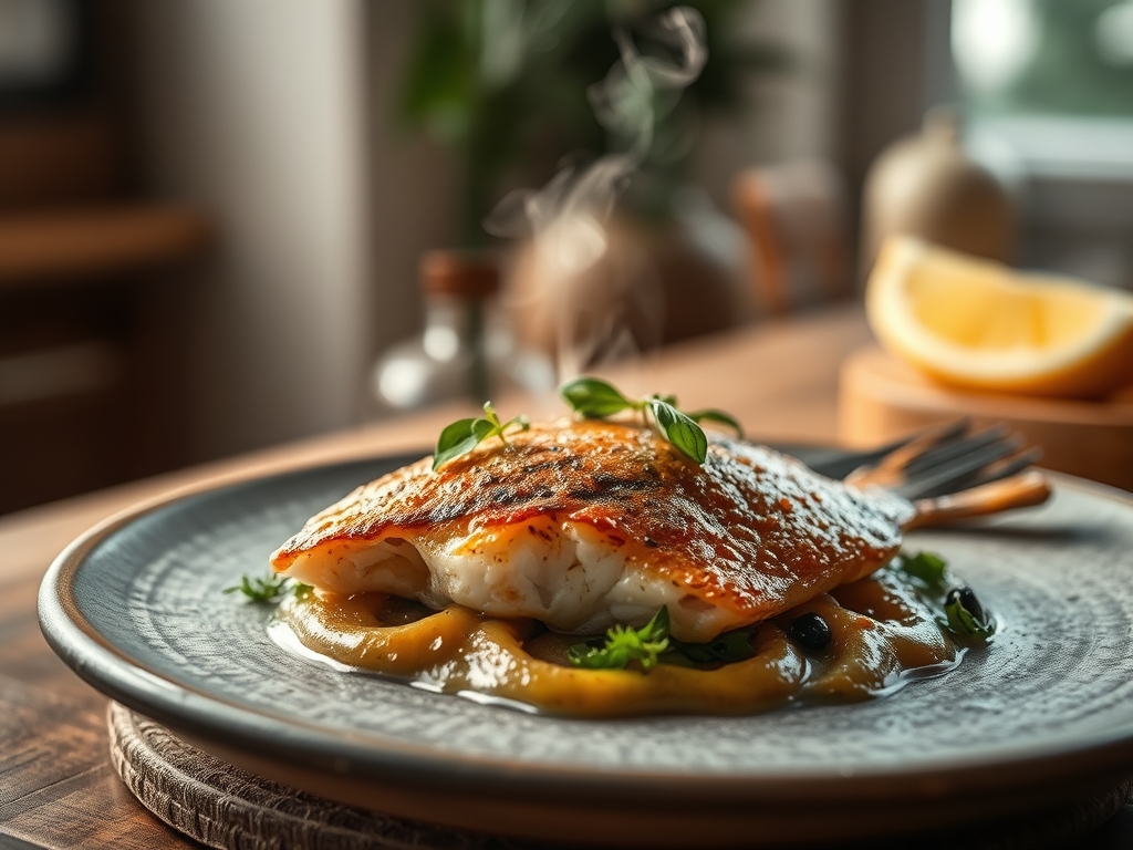 Pescado al microondas